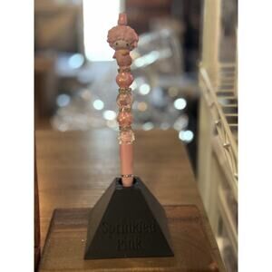 41-14  Inspired Handcrafted Extended Length Beaded Pen w/ Refill Ink